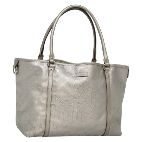 GUCCI GG implementation Tote Bag Silver Auth - Picture 1 of 16